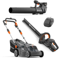 Газонокосарка Husqvarna Aspire LC34-P4A KIT + акумуляторний кущоріз Aspire H50-P4A + повітродувка акумуляторна Husqvarna Aspire B8X-P4A