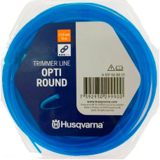Корд тримерний Husqvarna Opti Round 1.5 мм, 15 м, Donut Blue, в блістері