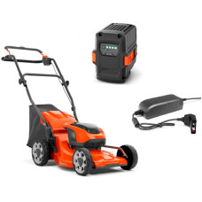 Аккумуляторная газонокосилка Husqvarna LC 137I KIT, 1 акб BLi20 Li-Ion 36 В 4 Ah, з/у QC 80