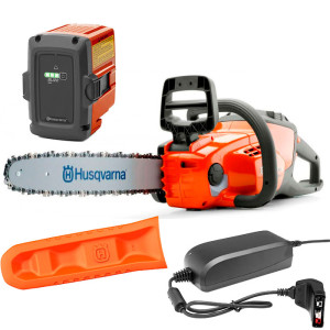 Акумуляторна пила Husqvarna 120i KIT, 1 акб Bli20 4 Ah, з/п QC80