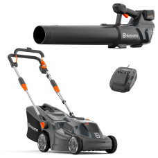Газонокосарка Husqvarna Aspire LC34-P4A KIT і повітродув Husqvarna Aspire B8X-P4A