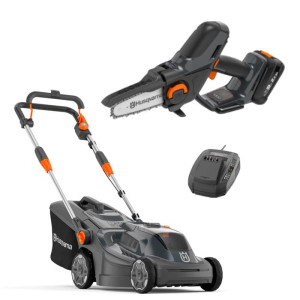 Газонокосарка Husqvarna Aspire LC34-P4A KIT і гілкоріз Husqvarna Aspire P5-P4A KIT