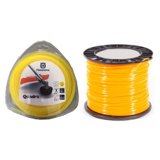 Корд тримерний Husqvarna Opti Quadra 2.7 мм / 55 м, Donut Yellow, в блістері